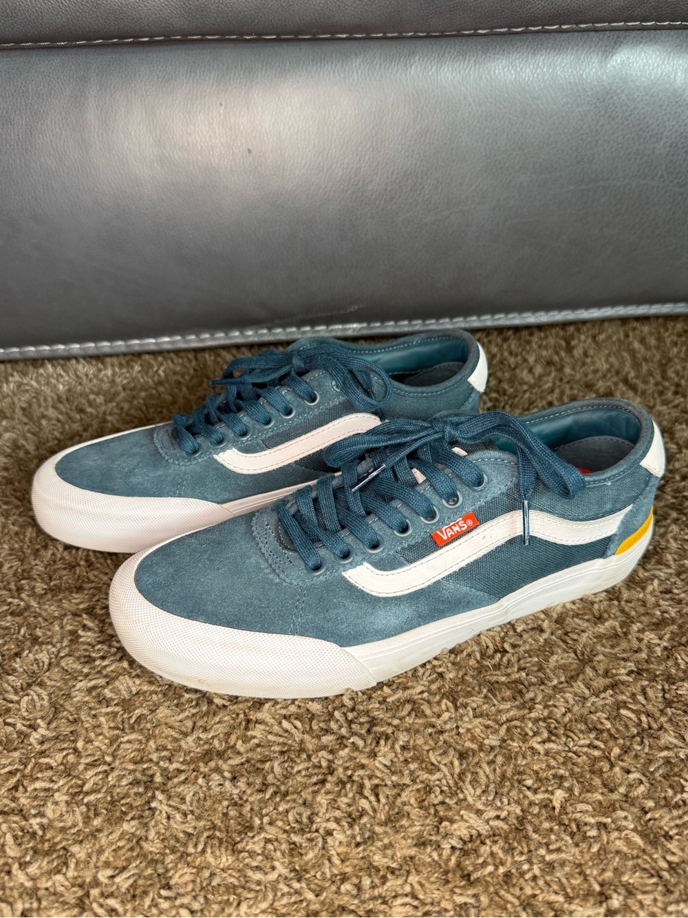 Vans Pro Skate Shoes Blue/Green Suede – Men’s 7.5 / Women’s 9